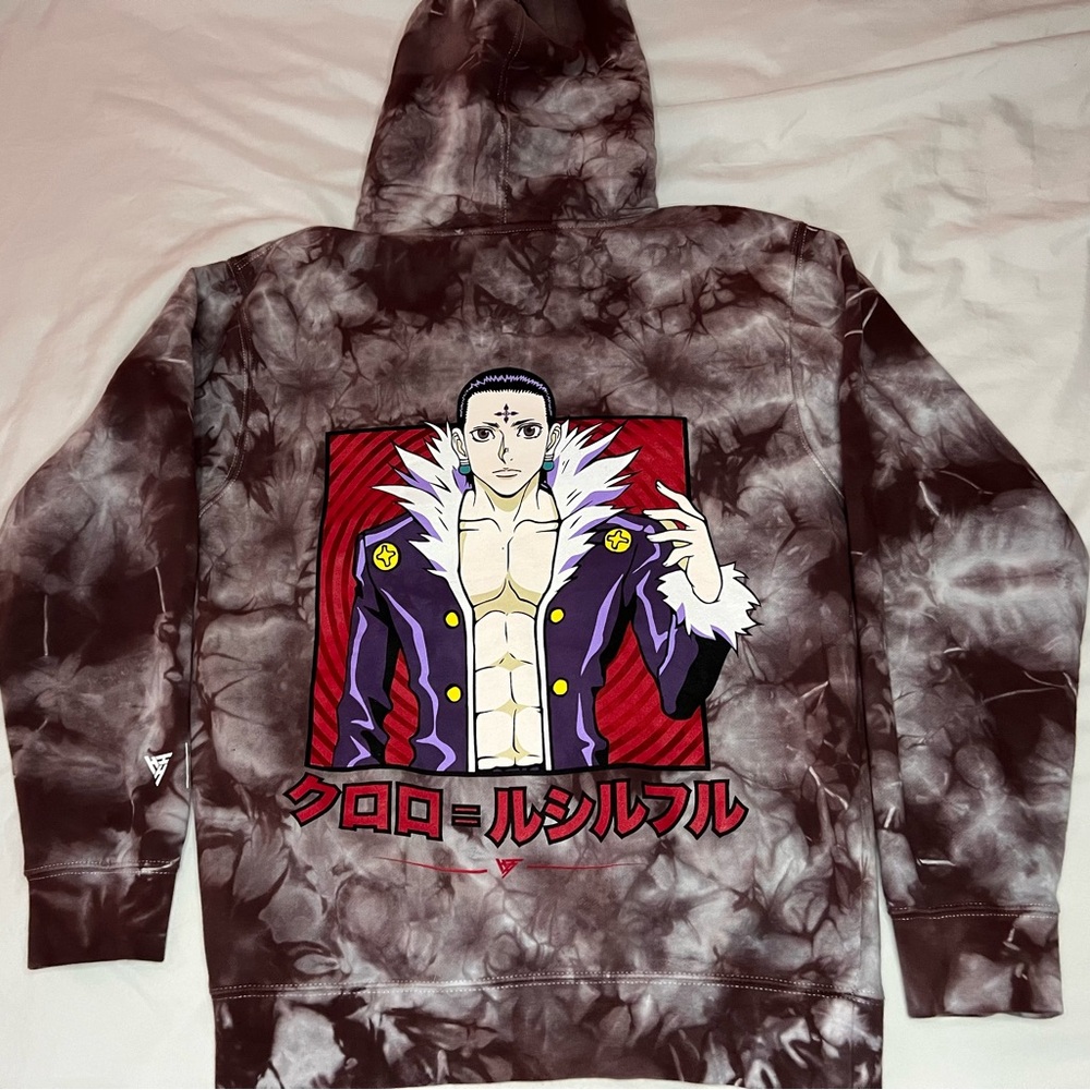 Hypland Hunter x Hunter Anime Phantom Troupe Chrollo Tie Dye Hoodie Sweater